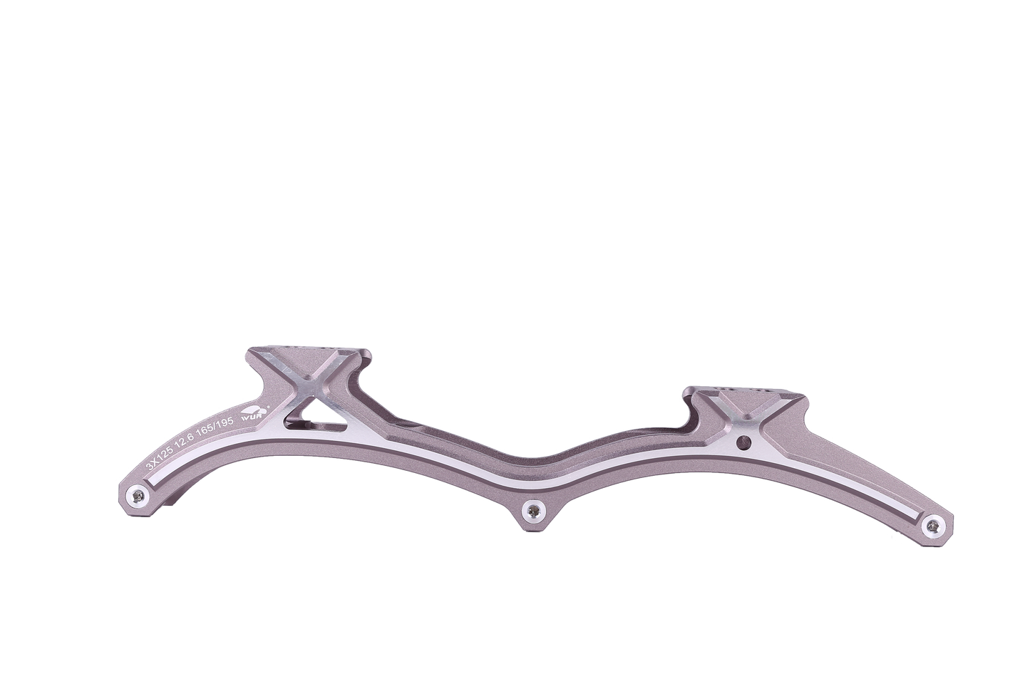 WURskate 3 wheel frame model C2 red