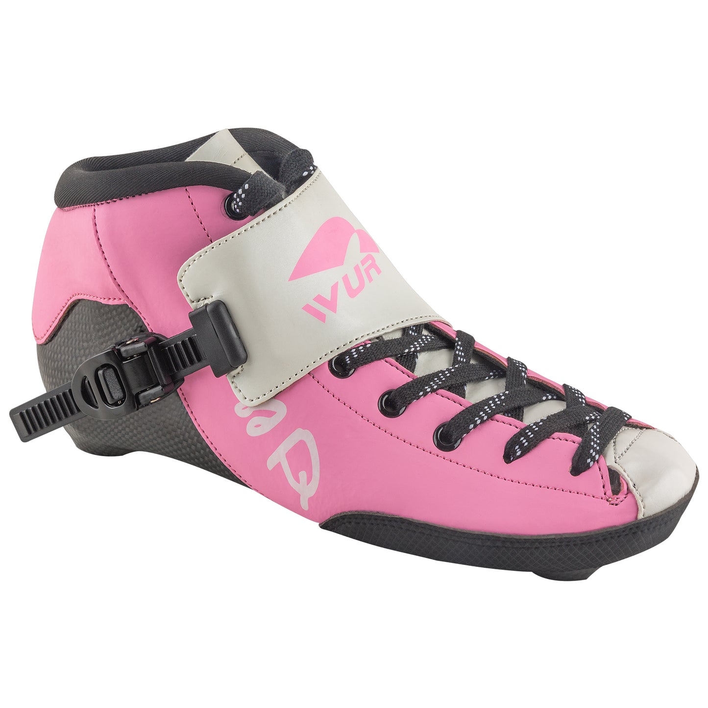 CX speed skate boots pink