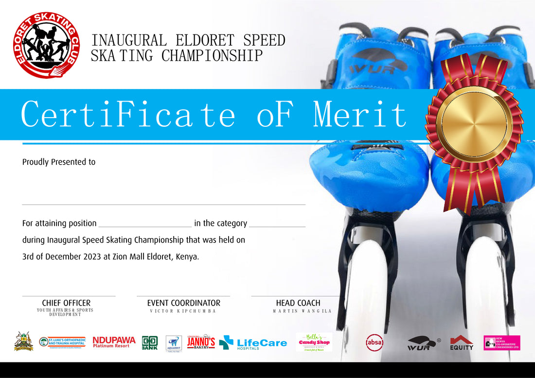 Inaugural Eldoret Speed Skating Championships – December 3, 2023