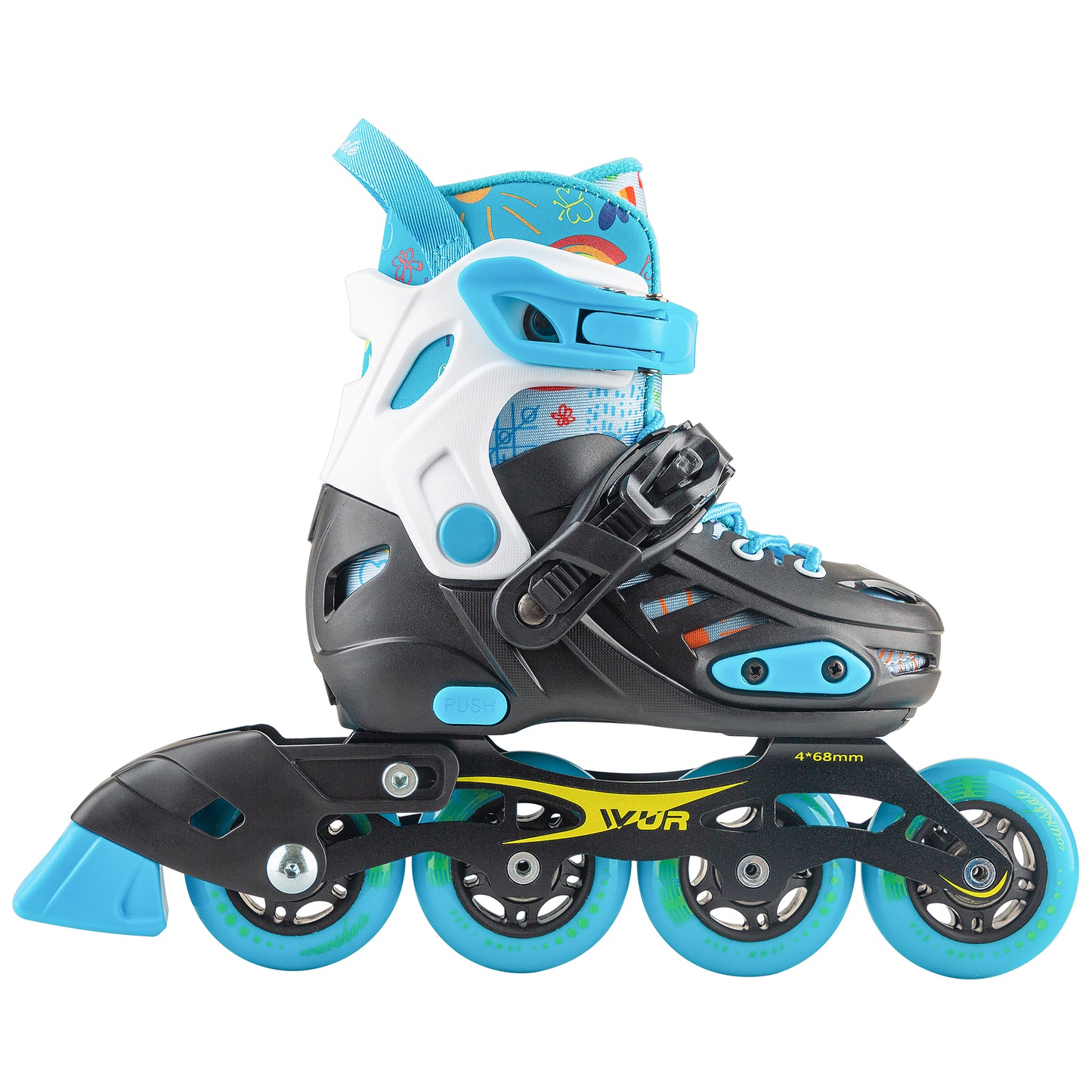 D101 Adjustable skate blue