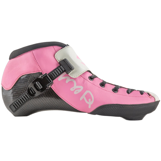 CX speed skate boots pink