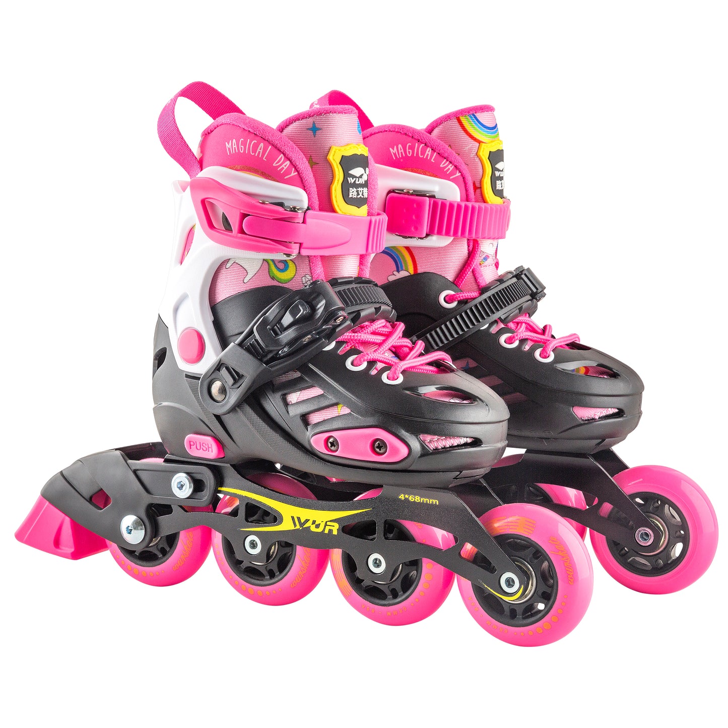 D101 Adjustable skate pink