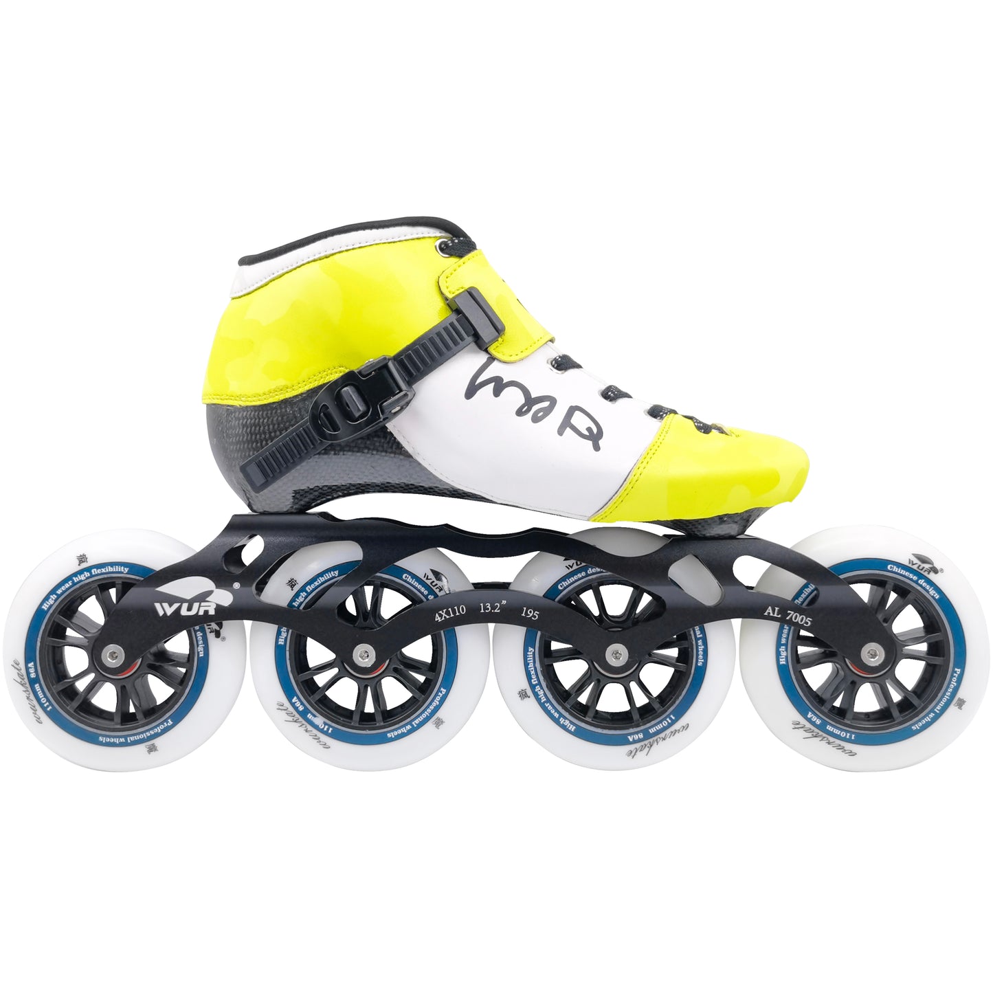 ZQ speed skate yellow