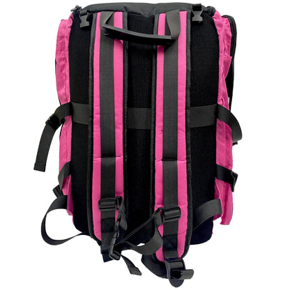 Speed skating backpack pink
