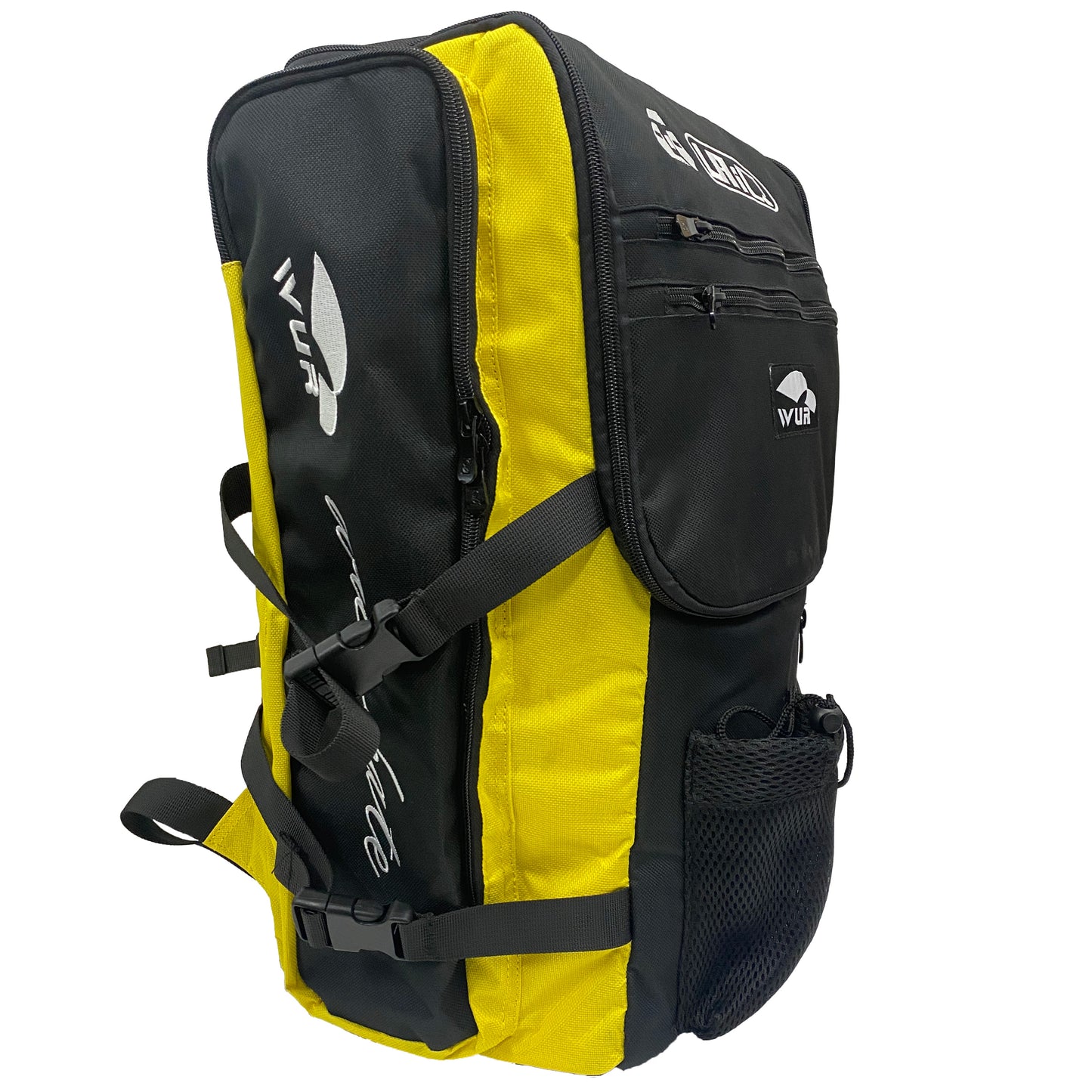 Speed skating backpack yellow