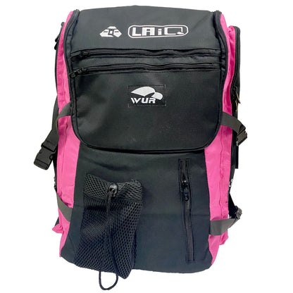 Speed skating backpack pink