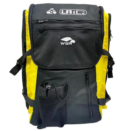 Speed skating backpack yellow