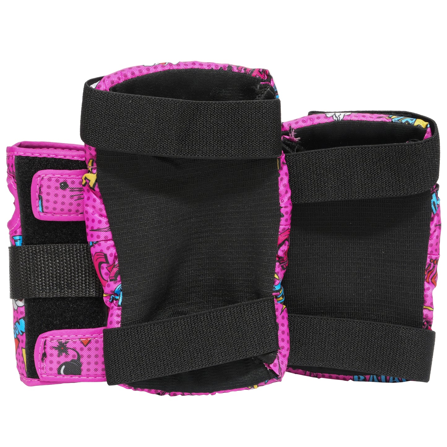 Pink kids protective gear