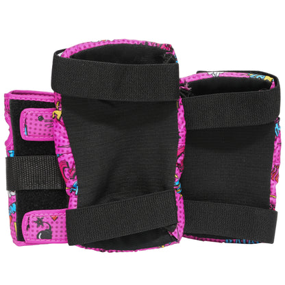 Pink kids protective gear