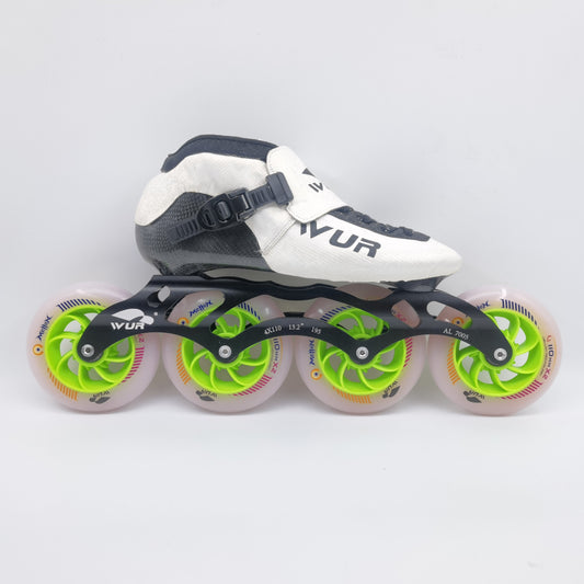 WUR Skates model B1 With Double Hardness Wheel