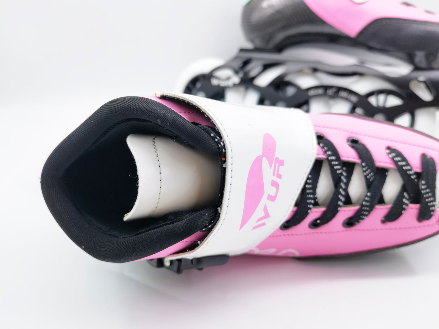 WUR skates inline speed skates carbon fiber pink CX02 4*110mm in stock